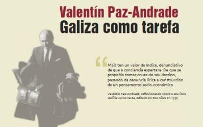 Valentín Paz-Andrade. Galiza como tarefa, en Vigo