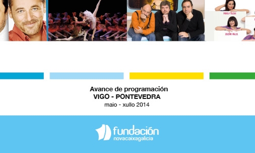 Avance de programación en Pontevedra y Vigo 2014