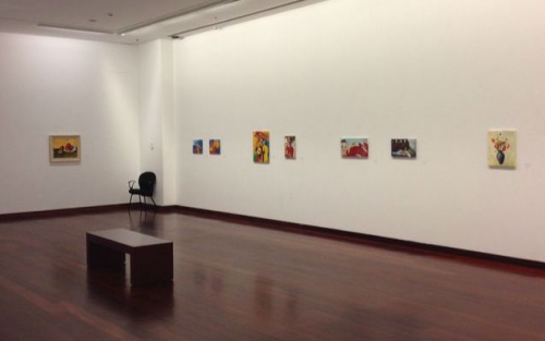 Exposición del Taller de pintura Fundación Novacaixagalicia, en Vigo
