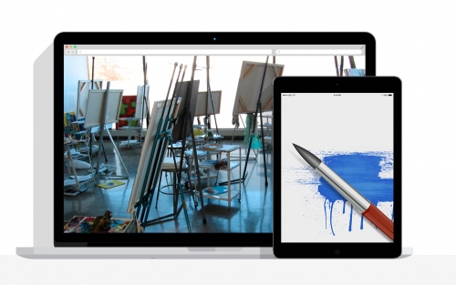 Taller de pintura para personas adultas, en Vigo