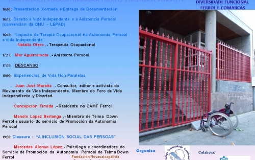 Jornada sobre Asistencia Personal: Recurso para la vida independiente