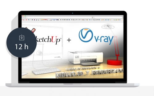 Taller de dibujo 3D y renderizado: con SketchUp y VRay. Segunda parte, en A Coruña