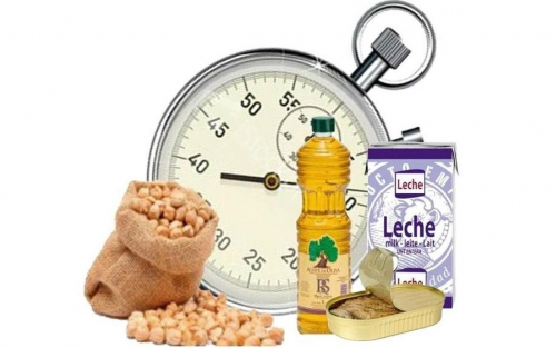 Recogida de alimentos en el Centro de Mayores de Lugo