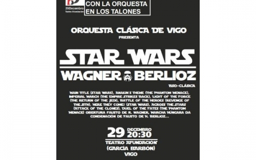 Con la orquesta en los talones: «Star Wars + R. Wagner & Berlioz» en Vigo