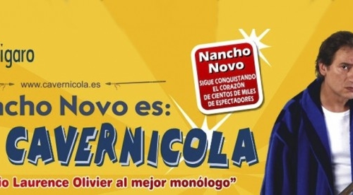 El cavernícola, de la mano de Nancho Novo