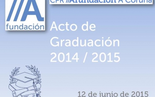 Acto graduación alumnado CPR Afundación A Coruña