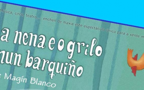 Espectáculo benéfico A nena e o grilo nun barquiño, en Vigo