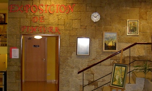 Exposición de pintura del Centro de Mayores de Ferrol