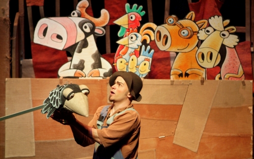 «Lío en la granja», La Baldufa Companyia de Comediants en Pontevedra