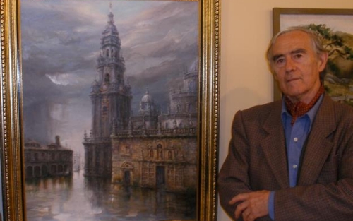 «Tierras de Santiago» del artista Juan Bosco, en Santiago