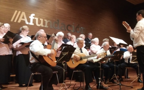 Festival de Navidad en el Centro de Mayores de Ferrol