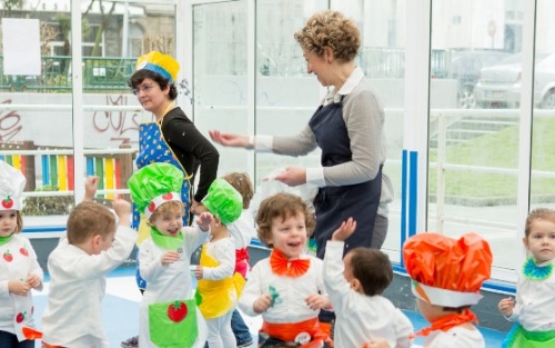 Fiesta de Carnaval en la Escuela Infantil Zalaeta