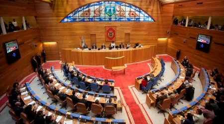 Exposición O PODER DA PALABRA. 40 anos do Parlamento de Galicia, en Lugo