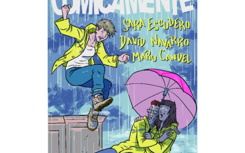 «Cómicamente». Sara Escudero, Maru Candel y David Navarro, en Vigo