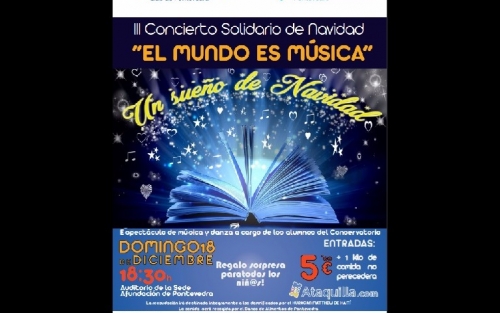 Concierto Solidario de Navidad, El mundo es música. Pontevedra
