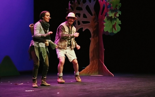 Paxaro amigo. Teatro para escolares. Vigo