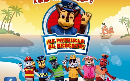 La Patrulla Canina y la Isla de los Cocos. Pontevedra
