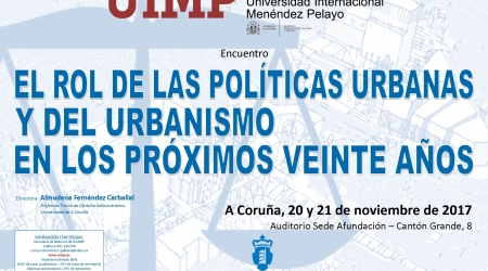 Curso: El rol de las políticas urbanas en los próximos veinte años. A Coruña