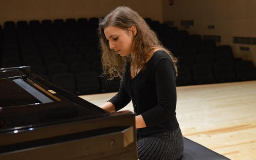 Concierto de piano con Sabela Caamaño. A Coruña