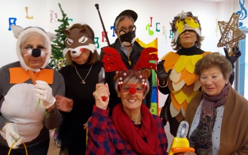 Cuentacuentos intergeneracional en el Espazo +60 Betanzos: O Nadal no bosque