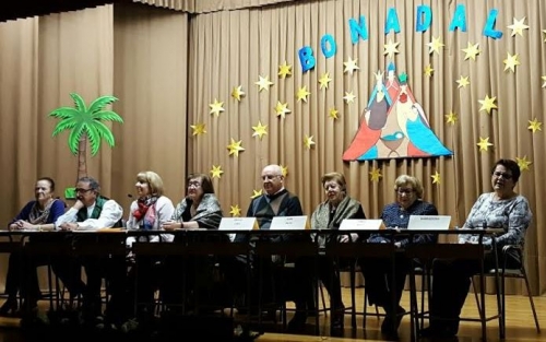 Actuación intergeneracional del grupo de teatro leído “A Berenguela” del Espazo +60 Ourense