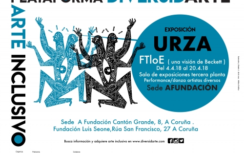 Exposición: «FTloE (una visión de Beckett)». Urza Meléndez. A Coruña