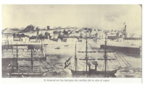 Ruta histórica en el Espazo +60 Afundación Ferrol