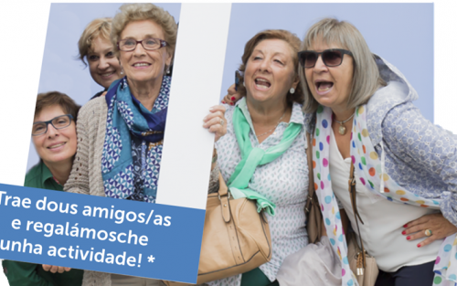 Trae a dos amigos y te regalamos una actividad gratis