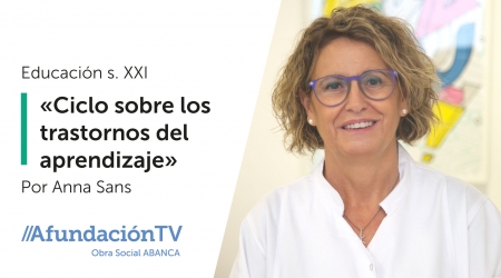 Conferencia con ANNA SANS «Introducción a los trastornos del aprendizaje y dislexia» en AfundaciónTV