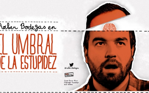 Monólogo de Rober Bodegas «O umbral da estupidez», en Vigo y Pontevedra