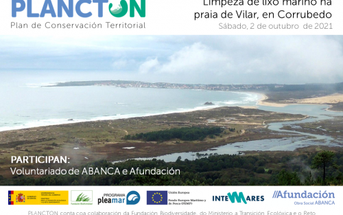 PLANCTON: Limpeza do areeiro do Vilar en Corrubedo