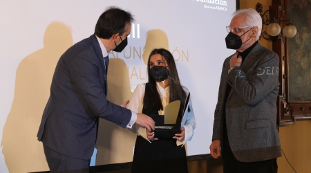 Míriam Ferradáns XVIII Premio Afundación de Xornalismo Francisco Fernández del Riego