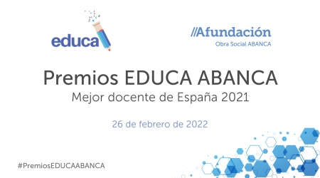 Gala de entrega PREMIOS EDUCA ABANCA 2021. Santiago de Compostela y AfundaciónTV