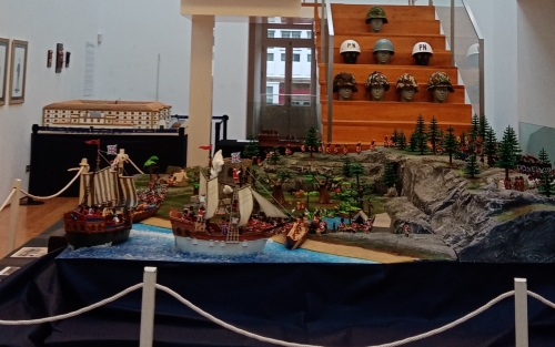 Visita guiada a la exposición 485 aniversario del Tercio Norte, Espazo +60 Ferrol