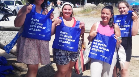Goza da praia sen deixar pegada. PLANCTON 2022