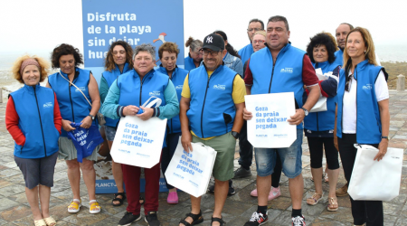 Presentaci&oacute;n da campa&ntilde;a Goza da praia sen deixar pegada. PLANCTON 2022 