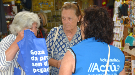Presentaci&oacute;n da campa&ntilde;a Goza da praia sen deixar pegada. PLANCTON 2022 