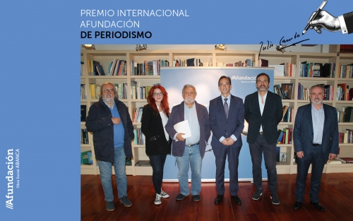 Finalistas del XLIII PREMIO INTERNACIONAL AFUNDACIÓN DE PERIODISMO JULIO CAMBA