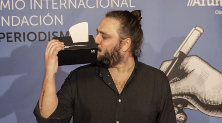 Entrega del XLIII Premio Internacional Afundación de Periodismo Julio Camba a Manuel de Lorenzo Paradela