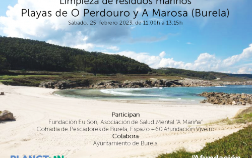 Limpeza de areais coa Confraría de Pescadores de Burela