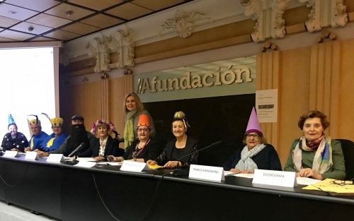 Actuaciones intergeneracionales del grupo de teatro 