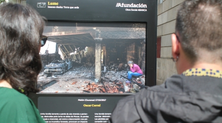 Lume. Imaxes dunha terra que arde, en Ourense
