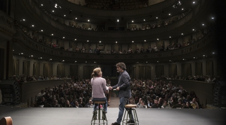 Obra de teatro Esas cousas marabillosas. Encontro sobre sa&uacute;de mental. Educaci&oacute;n s. XXI