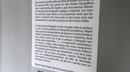 &laquo;N&oacute;s tam&eacute;n fomos emigrantes&raquo; Taboada