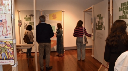 Inauguraci&oacute;n Crear porvir. Editorial Galaxia