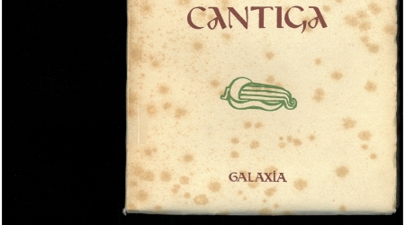 Antífona da cantiga de Ramón Cabanillas primeiro libro da Editorial Galaxia.