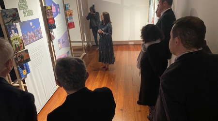 Inauguraci&oacute;n Crear porvir. Editorial Galaxia