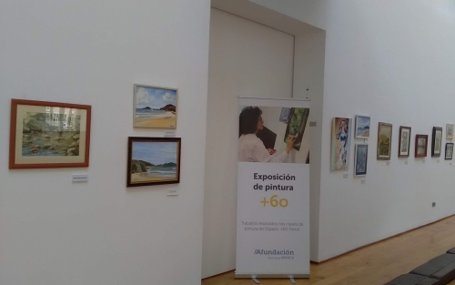 Exposición de pintura y acuarela, Espazo +60 Ferrol