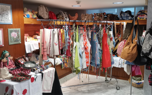 Tienda solidaria en favor de la Cocina Económica, Espazo +60 Ferrol