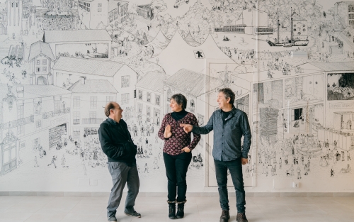 Teatro ICTUS (a derradeira lección de anatomía do Dr. Castelao) de CHÉVERE, en Pontevedra